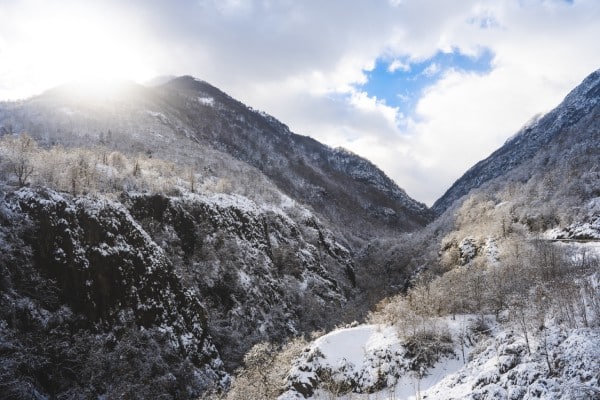 argelès en hiver