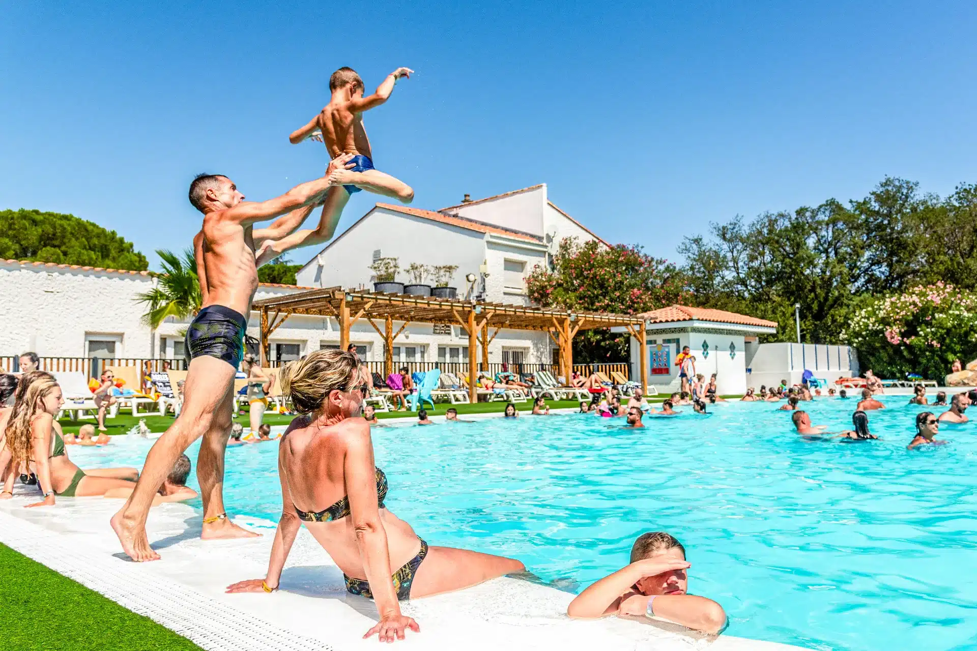 piscine argeles famille