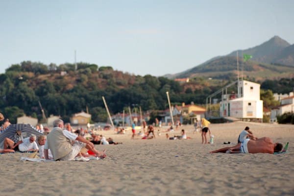 plage argeles sur mer