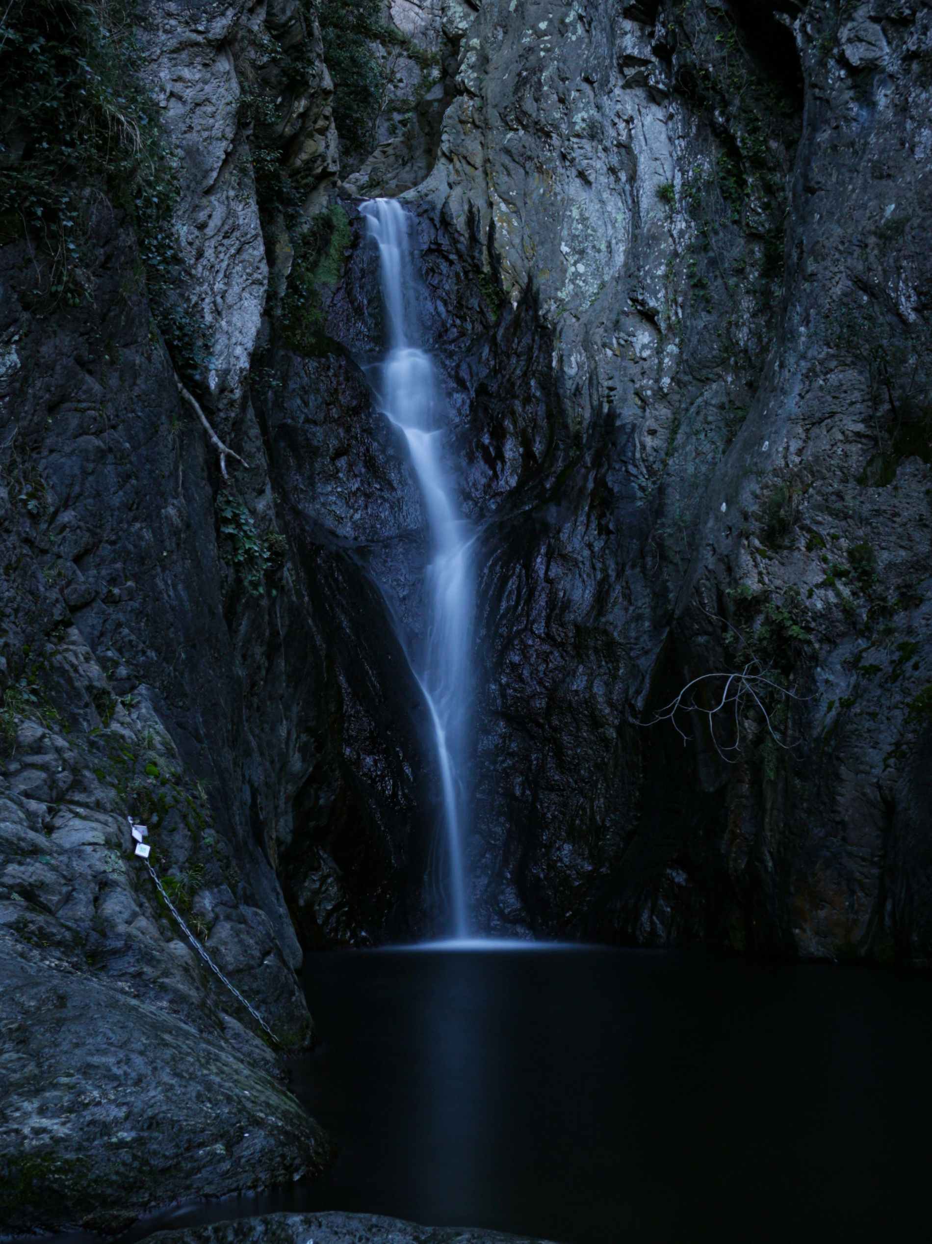 Cascade dans les gorges du Vallespir, près de Céret