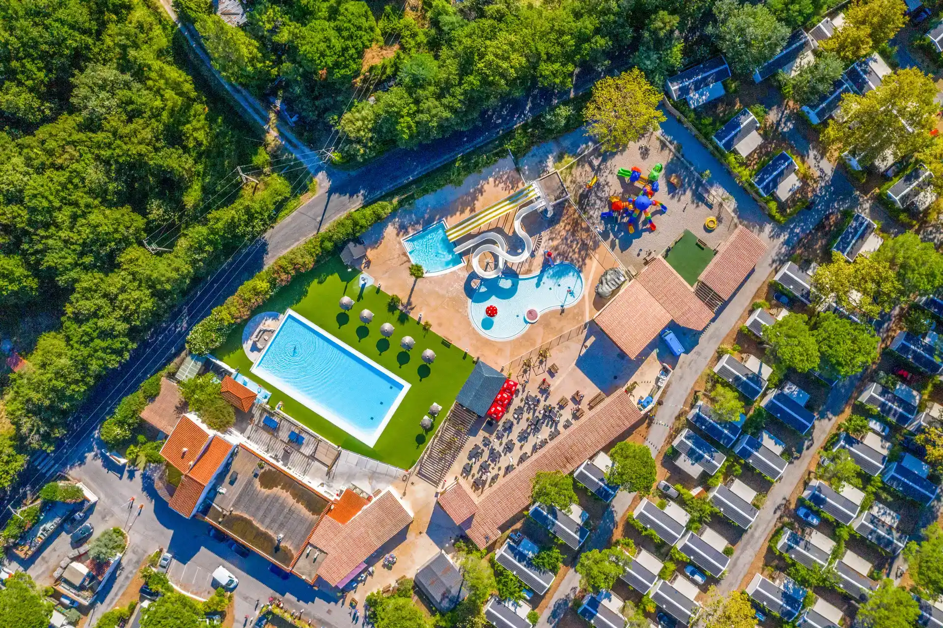 Camping proche de la frontière espagnole